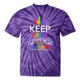 Keep Calm The Gay Husband Wife Papa Dad Family Lgbt Pride Tie-Dye T-shirts Purple Tie-Dye
