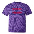 Miners For Trump Coal Mining Donald Trump Supporter Tie-Dye T-shirts Purple Tie-Dye