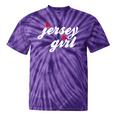 New Jersey Heart Jersey Girl Cute New Jersey Home Pride Tie-Dye T-shirts Purple Tie-Dye