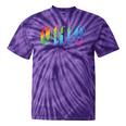 Ohio Lgbtq Pride Rainbow Pride Flag Tie-Dye T-shirts Purple Tie-Dye