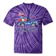 Patriotic Godmom 4Th July American 4Th 7 Family Tie-Dye T-shirts Purple Tie-Dye