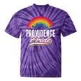 Providence Pride Lgbt Lesbian Gay Bisexual Rainbow Lgbtq Tie-Dye T-shirts Purple Tie-Dye