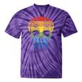 Rainbow Sugar Skull Day Of The Dead Lgbt Gay Pride Tie-Dye T-shirts Purple Tie-Dye