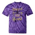 Religious Blessed By God For 100 Years Happy 100Th Birthday Tie-Dye T-shirts Purple Tie-Dye