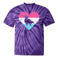 Retro Vintage Skunk For Or Girls Tie-Dye T-shirts Purple Tie-Dye