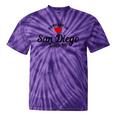 Someone In San Diego California Loves Me Pride Vintage Tie-Dye T-shirts Purple Tie-Dye