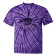 Transgender Pride Joy Floral Trans Pride Month Tie-Dye T-shirts Purple Tie-Dye