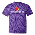 Washington Dc Map Gay Pride Rainbow Tie-Dye T-shirts Purple Tie-Dye