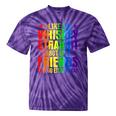 Like My Whiskey Straight Friends Proud Ally Lgbtq Gay Pride Tie-Dye T-shirts Purple Tie-Dye