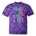 Yas Queen Slay Rainbow Gay Pride Lgbtq Meme Tie-Dye T-shirts Purple Tie-Dye