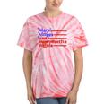 4Th Of July Stars Stripes And Reproductive Rights Womens Tie-Dye T-shirts Coral Tie-Dye