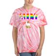 Ally Pride Lgbtq Equality Rainbow Lesbian Gay Transgender Tie-Dye T-shirts Coral Tie-Dye