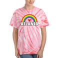Atlanta Gay Pride Month Festival 2019 Rainbow Heart Tie-Dye T-shirts Coral Tie-Dye