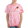 Barcelona SportSoccer Jersey Flag Football Tie-Dye T-shirts Coral Tie-Dye