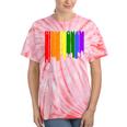 Birmingham Alabama Lgbtq Gay Pride Rainbow Skyline Tie-Dye T-shirts Coral Tie-Dye