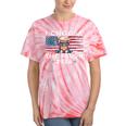 I Choose The Felon 2024 Republican Patriot Women Tie-Dye T-shirts Coral Tie-Dye
