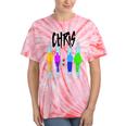 Chris Name For Chris Personalized For Women Tie-Dye T-shirts Coral Tie-Dye