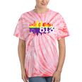 Cincinnati Ohio Lgbt Gay Pride 513 Rainbow Women Tie-Dye T-shirts Coral Tie-Dye