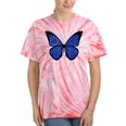 European Union Butterfly Pride European Union Flag Eu Tie-Dye T-shirts Coral Tie-Dye