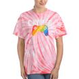 Gaymer Rainbow Flag Gaming Lesbian Gay Bisexual Pride Lgbtq Tie-Dye T-shirts Coral Tie-Dye