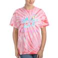 Girls In My Gymnastics Era Gymnast Exercise Lovers Tie-Dye T-shirts Coral Tie-Dye