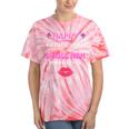 Happy Father's Day To The Single Mom Doing It All Tie-Dye T-shirts Coral Tie-Dye