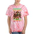 Junenth Black Queen Afro African American Tie-Dye T-shirts Coral Tie-Dye