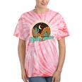 Neon Moon Cactus Country Mountain Vintage Retro Western Cow Tie-Dye T-shirts Coral Tie-Dye