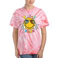 Pre K School Field Trip Vibes Groovy Field Day 2024 Tie-Dye T-shirts Coral Tie-Dye