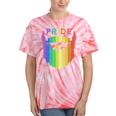 Pride Rainbow Beard Lgbtq Gay Pride Day Quote Saying Meme Tie-Dye T-shirts Coral Tie-Dye