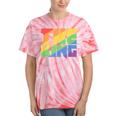 Rainbow Lgbtq Drag King Tie-Dye T-shirts Coral Tie-Dye