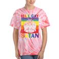 Retro Lgbt Rainbow Flag Hail Gay Satan Lgbt Goth Gay Pride Tie-Dye T-shirts Coral Tie-Dye