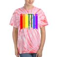 Seattle Washington Lgbtq Gay Pride Rainbow Skyline Tie-Dye T-shirts Coral Tie-Dye