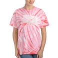 South Dakota Girl Vintage Distressed State Outline Women's Tie-Dye T-shirts Coral Tie-Dye