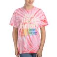 Tequila Straight Friends Either Way Gay Pride Ally Lgbtq Tie-Dye T-shirts Coral Tie-Dye
