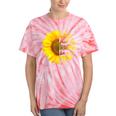 In A World Full Of Grandmas Be Mimi Sunflower Tie-Dye T-shirts Coral Tie-Dye