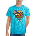 Fourth Of July Burger Hamburger 4Th Of July Boys Tie-Dye T-shirts Purple Tie-Dye