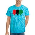 Black Pride Clothing Pan African Flag Afro 4 & Women Tie-Dye T-shirts Turquoise Tie-Dye