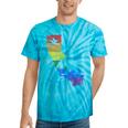 California Lgbtq Gay Lesbian Pride Rainbow Flag Tie-Dye T-shirts Turquoise Tie-Dye
