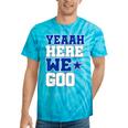 Dallas Here We Go For Women Tie-Dye T-shirts Turquoise Tie-Dye