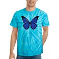 European Union Butterfly Pride European Union Flag Eu Tie-Dye T-shirts Turquoise Tie-Dye