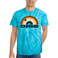 Gay Bear Ohio Rainbow Pride Vintage Distressed Tie-Dye T-shirts Turquoise Tie-Dye