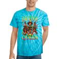 Junenth Black Queen Afro African American Tie-Dye T-shirts Turquoise Tie-Dye