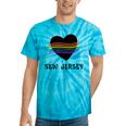 New Jersey Rainbow Lgbt Lgbtq Gay Pride Groovy Vintage Tie-Dye T-shirts Turquoise Tie-Dye