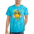 Pre K School Field Trip Vibes Groovy Field Day 2024 Tie-Dye T-shirts Turquoise Tie-Dye