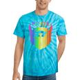Pride Rainbow Beard Lgbtq Gay Pride Day Quote Saying Meme Tie-Dye T-shirts Turquoise Tie-Dye