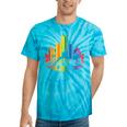 Retro Pittsburgh Skyline Rainbow Lgbt Lesbian Gay Pride Tie-Dye T-shirts Turquoise Tie-Dye