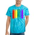 Seattle Washington Lgbtq Gay Pride Rainbow Skyline Tie-Dye T-shirts Turquoise Tie-Dye