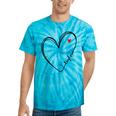 Taylor First Name I Love Taylor Girl With Heart Tie-Dye T-shirts Turquoise Tie-Dye