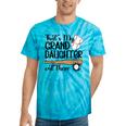 That's My Granddaughter Out There Softball Grandma Tie-Dye T-shirts Turquoise Tie-Dye